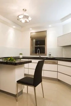 Modern kitchen design Stock Photos