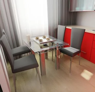 Modern kitchen Stock Illustration