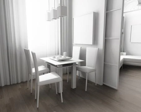 Modern kitchen Stock Illustration