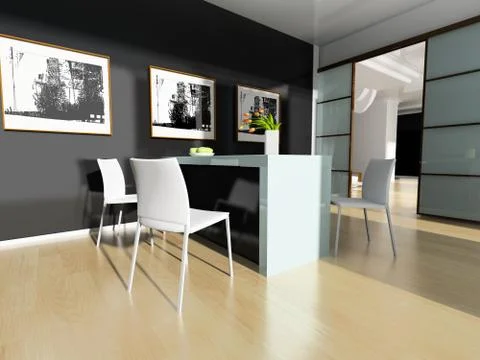 Modern kitchen Stock Illustration