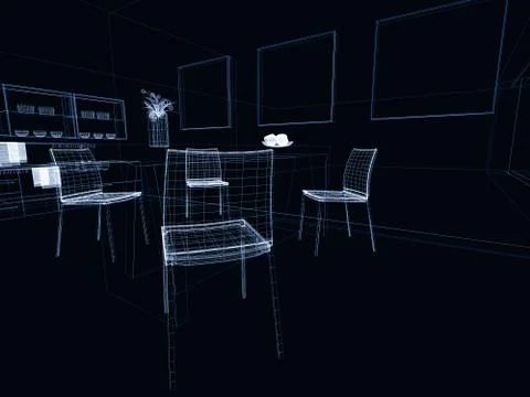 Modern kitchen Stock Illustration