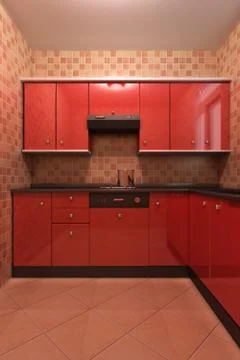 Modern kitchen Stock Illustration