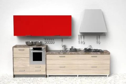 Modern kitchen Stock Illustration