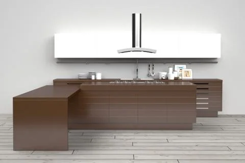 Modern kitchen Stock Illustration