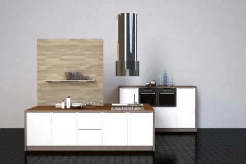 Modern kitchen Stock Illustration