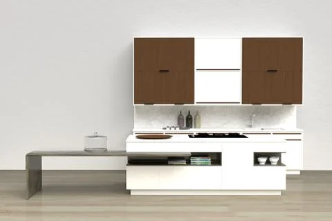 Modern kitchen Stockillustratie