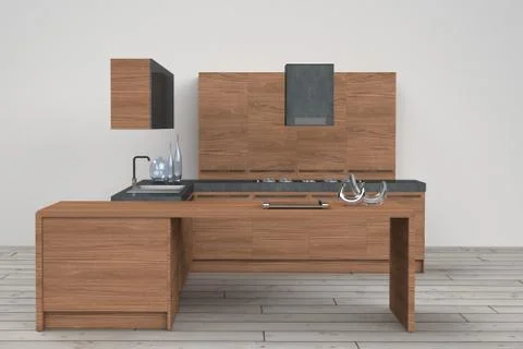 Modern kitchen Stock Illustration