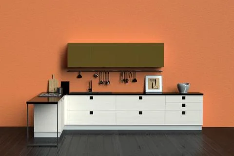Modern kitchen Stock Illustration