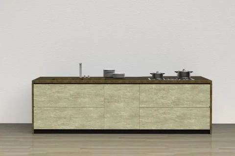 Modern kitchen Stock Illustration