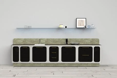 Modern kitchen Stock Illustration