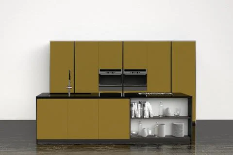 Modern kitchen Stockillustratie