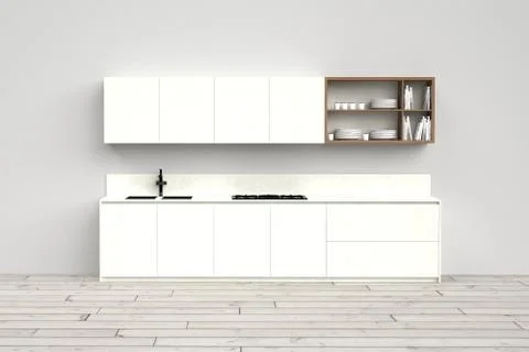 Modern kitchen Stockillustratie