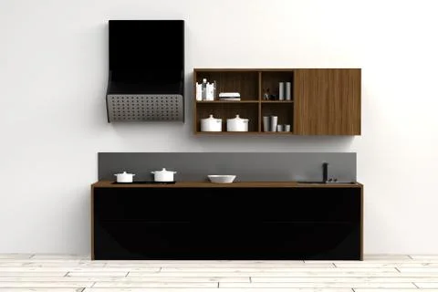 Modern kitchen Stock Illustration