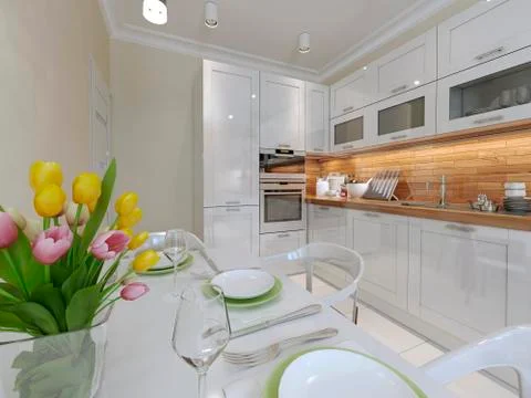 Modern kitchen Stock Illustration