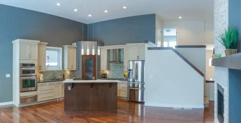 Modern Kitchen Interior Design Stock Photos