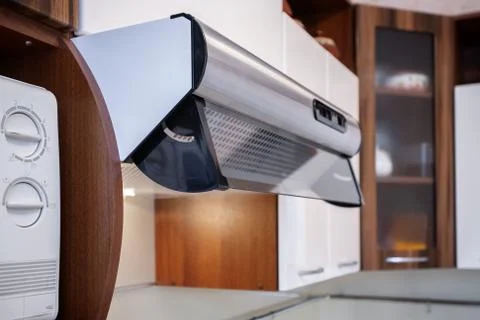 Modern kitchen interior Stock Photos