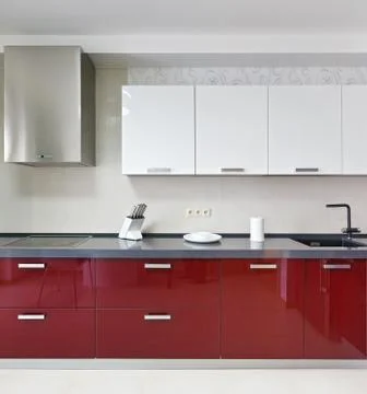 Modern kitchen interior Stock Photos
