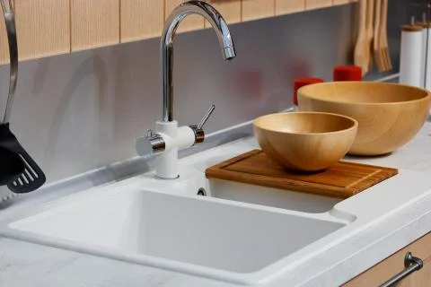 Modern kitchen interior Foto stock