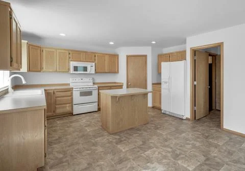 Modern kitchen interior Stock Photos