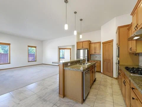 Modern kitchen interior Foto stock