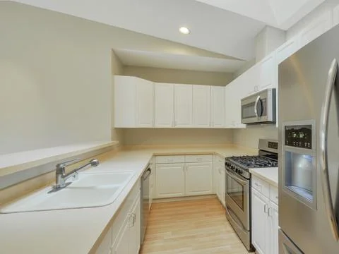 Modern kitchen interior Stock Photos