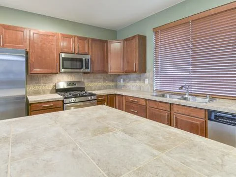 Modern kitchen interior Foto stock