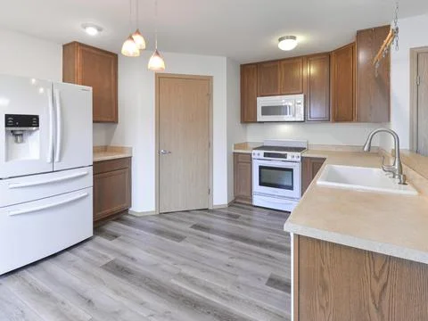 Modern kitchen interior Foto stock