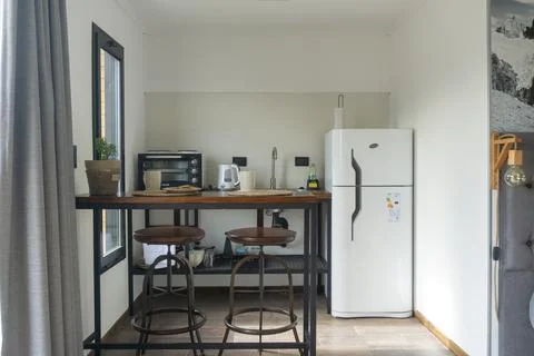 Modern kitchen interior Stock Photos