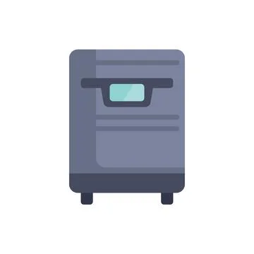 Modern kitchen oven with timer displaying cooking time Stock Illustration