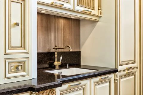 Modern kitchen Stock Photos