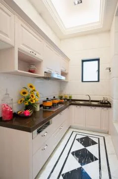 Modern kitchen Stock Photos