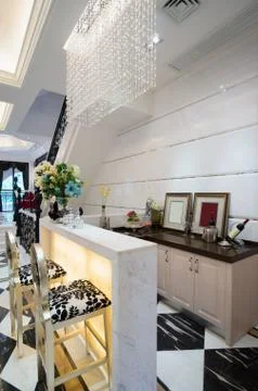 Modern kitchen Stock Photos