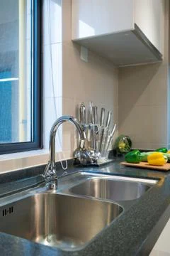 Modern kitchen Stock Photos