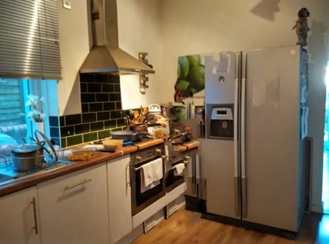 A modern kitchen Stock Photos