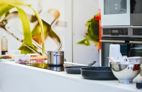 Modern kitchen utensils Stock Photos