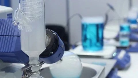 Modern laboratory equipment Stock Footage 73386810