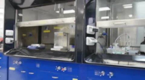 Modern laboratory interior Stock Footage 66767498