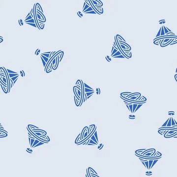 Modern lamp ceiling glyph seamless pattern Stock Illustration