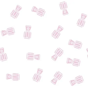Modern lamp glyph vector seamless pattern イラスト素材