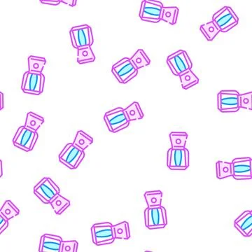 Modern lamp vector seamless pattern イラスト素材