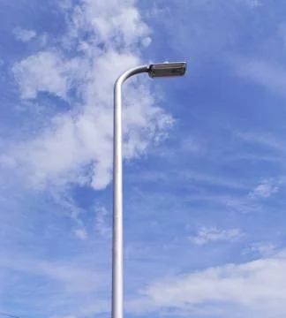 Modern lamppost Stock Photos