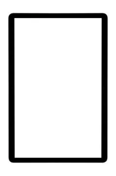 Modern laptop computer on the white background Foto stock