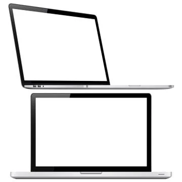 Modern laptop Stock Illustration
