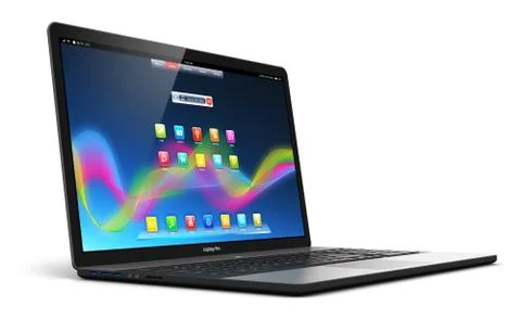 Modern laptop Stock-Illustration