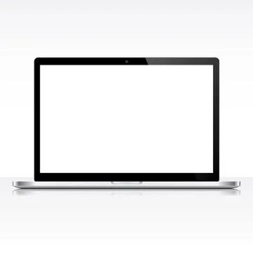 Modern laptop Stock Illustration