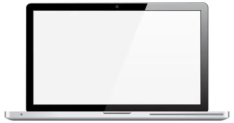 Modern Laptop Stock Illustration