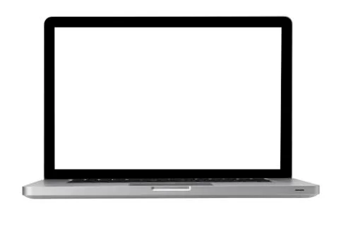 Modern laptop Stock Photos