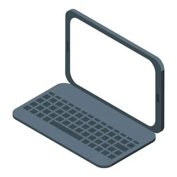 Modern laptop transforming into smartphone touchscreen display 스톡 일러스트