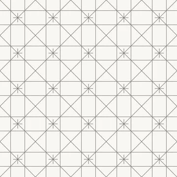 Modern lattice geometric pattern, seamless pattern in line design. lattice, grid 스톡 일러스트