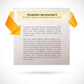 Modern Layout. Infographic, presentation template Stock Illustration